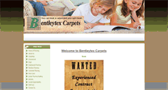 Desktop Screenshot of bentleytexcarpets.co.za